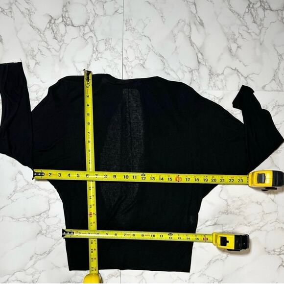 #T78 NWOT JVL Los Angeles Open Back Long Sleeve Lightweight Pullover SZ L $99 - Picture 11 of 11